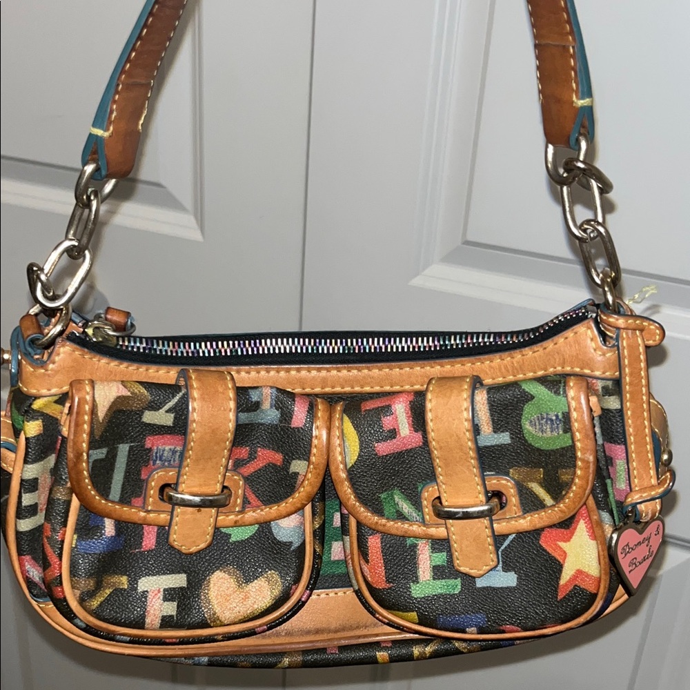 Vintage Dooney & Bourke multicolored Handbag
